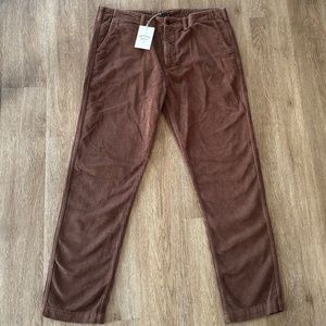 Portuguese Flannel - Corduroy Pants Brown XL